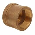 American Imaginations 1.25 in. Round Bronze Coupling in Modern Style AI-38405